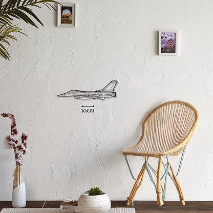 Petite décoration murale F 16 Falcon