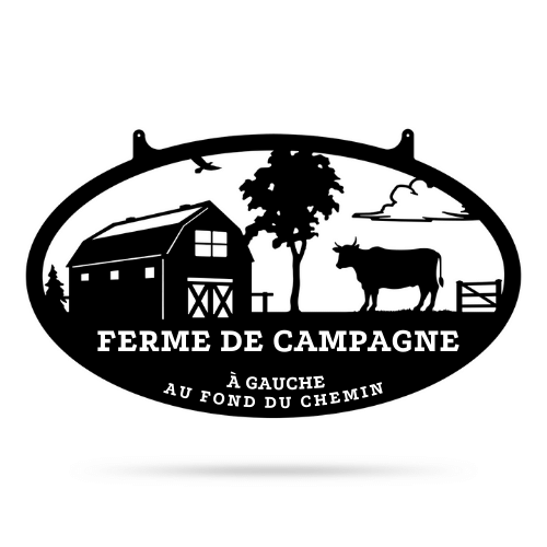 Panneau Ferme Campagne